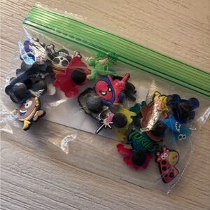 Colorful Shoe Charms Set